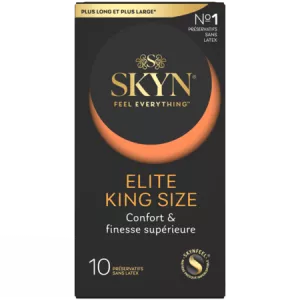 Préservatif Elite King Size Confort & Finesse Supérieure  x10 -  SKYN