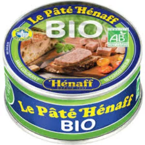 Le Pâté De Porc Bio 76g - Hénaff