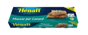 Mousse di pura anatra; 3X78 g - HENAFF