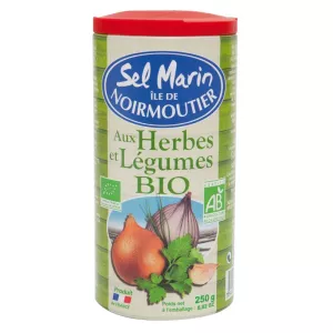 Sel aux herbes/légumes BIO 250g