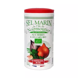 Sal marinho com ervas e vegetais Bio 100g - ÎLE DE NOIRMOUTIER