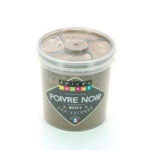Poivre Noir Moulu 60g - Epicea