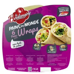 Pains Wraps X6 370 克 - LA BOULANGERE