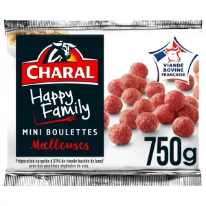 كرات لحم صغيرة طرية Happy Family 750 g - CHARAL