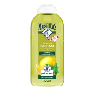 Shampooing Purifiant aux Orties et Citron Bio 300ml - LE PETIT MARSEILLAIS