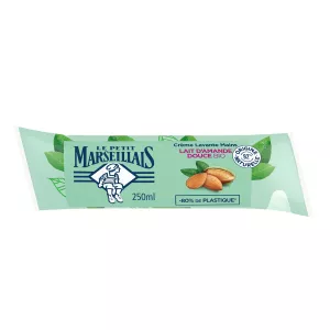 Sweet Almond Hand Refill Liquid Soap 250ml - Le Petit Marseillais