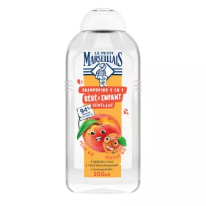 Shampooing Bébé et Enfant à la Pêche et Abricot 300ml - LE PETIT MARSEILLAIS