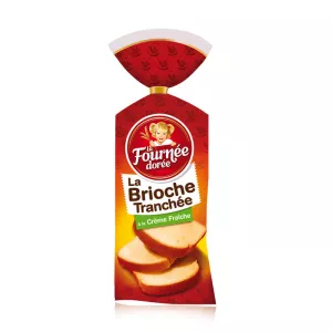 Brioche Tranchée Crème Fraîche 500g - La Fournee Doree
