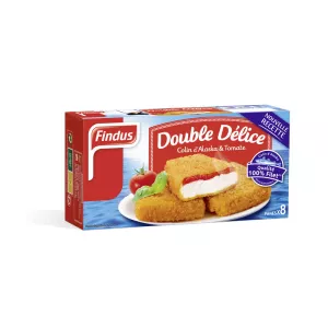 Double delight van Alaska koolvis met tomaat 600g - FINDUS
