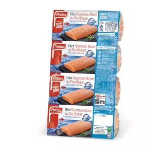 Pacifische roze zalmfilets 440g - FINDUS