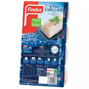 Twee kabeljauw 440 g - FINDUS