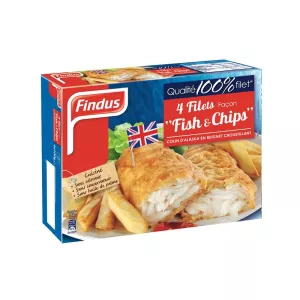 Heekfilets fish&chips stijl 400g - FINDUS