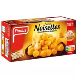 Pommes Noisettes Croustillantes et Fondantes 500 g - FINDUS