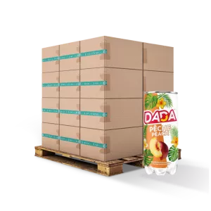 Eau Gazeuse Pêche 33cl Fr X24 Slim - Dada