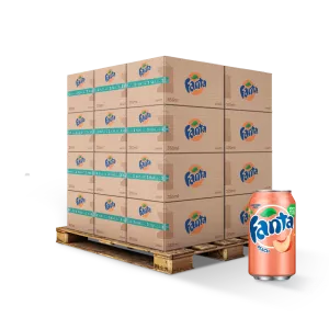 Soda Peach 355ml X12 Us - Fanta