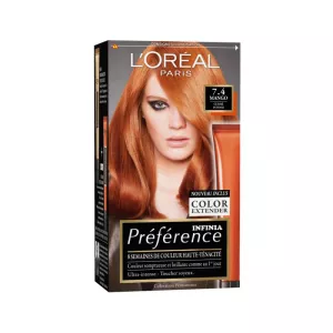 Coloration Cheveux Permanente 7.4 Dublin Mango Cuivré Intense préférence - L'OREAL