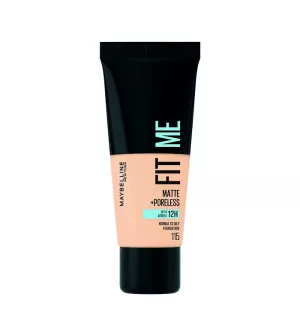 Fond de teint Fit Me Matte & Poreless 115 Ivory 30 ml - MAYBELLINE