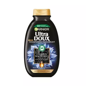 Shampoo riequilibrante Haircare al carbone magnetico e olio di fiori di Nigella, 250 ml - GARNIER