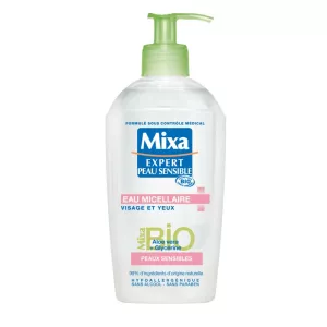 Eau Micellaire Visage & Yeux Peaux Sensibles 200ml - MIXA