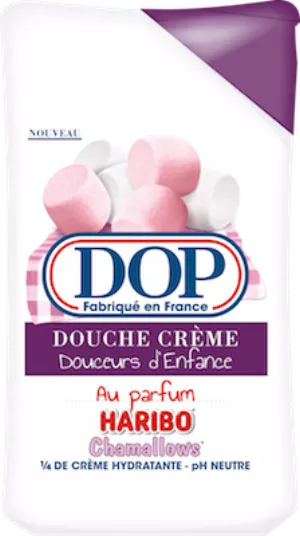 Douche crème parfum haribo chamallows 250ml - DOP