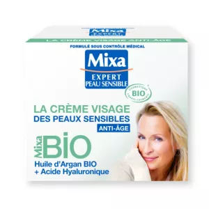 Kem chống lão hóa Argan hữu cơ + Axit Hyaluronic, 50ml - MIXA