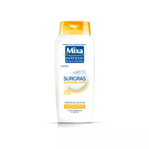 Crème de douche surgras nourrissant intensif peaux sèches 400ml - MIXA