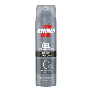 Gel de Rasage Extra Protection Barbe Difficile Peaux Sensibles 200ml - MENNEN