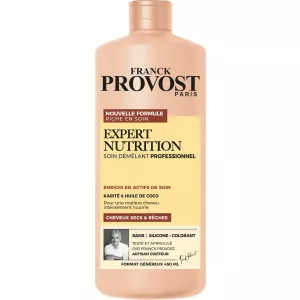 Après-Shampoing Soin Démêlant Cheveux Epais, Secs À Très Secs, Bouclés, Ondulés, Karité & Huile De Coco 450ml - FRANCK PROVOST