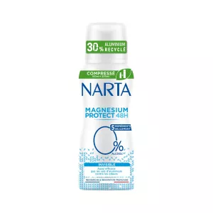 Déodorant Magnesium Protect Invisible 48h 100ml - NARTA