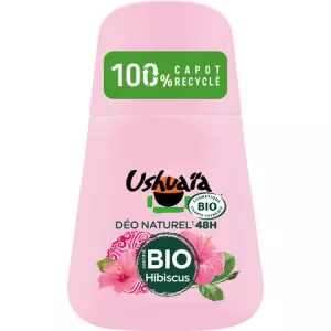 Déodorant naturel 48H Hibiscus BIO 50ml - USHUAIA