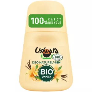 Déodorant naturel 48H Vanille BIO  50ml - USHUAIA