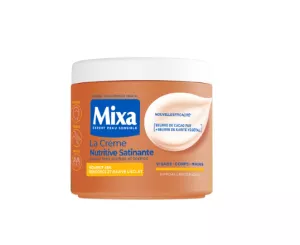 La Crème Nutrtive Satinante pour Peaux très Sèches et Ternes Visage, Corps, Mains 400ml - MIXA