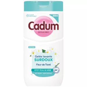 Gelée Lavante Surdoux Fleur de Tiaré Effet Peau de Bébé 250ml - CADUM