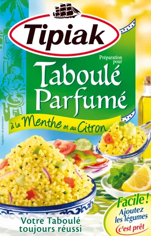 Taboulé Menthe/Citron, 350g - TIPIAK
