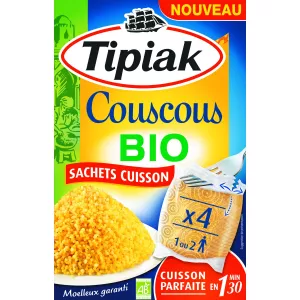 Органический кускус в пакетах 4х100г. - TIPIAK