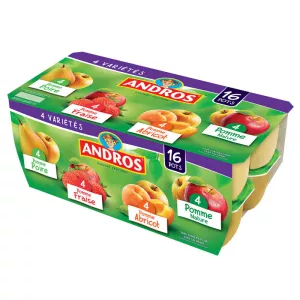 Compote Panache 16x100g - ANDROS