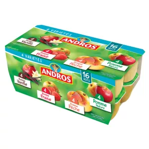 コンポート 4種 16x100g - ANDROS