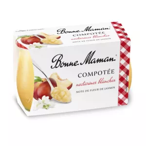 Bm Compotee Nectarine 2x130g