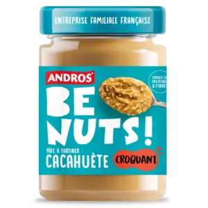 Pâte à Tartiner Cacahuète Croquant 325g -andros
