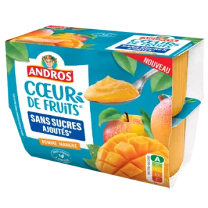 4x97g Pomme Mangue Ssa Lisse