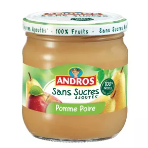 Compote pomme/poire 410g - ANDROS