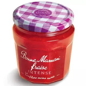 Confiture de fraise intense 335g - BONNE MAMAN