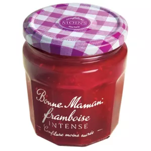 Confiture de framboise intense 335g - BONNE MAMAN