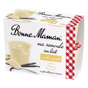Bm Semoule Vanille 4x100g