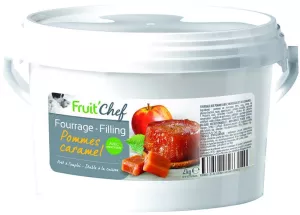 Préparation  Pomme Caram Garnit  2kg - Fruit Chef