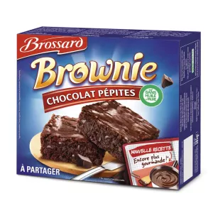Chocolade Chip Brownie 285g - BROSSARD