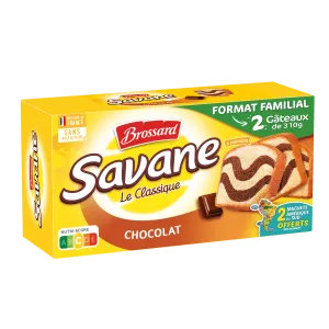 Gâteaux Le Classique Chocolat 2x300g - Savane