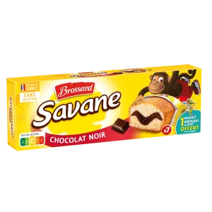 Gâteaux Marbrés Chocolat Noir 7x30g - Savane