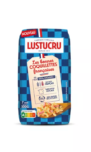 Pâte Coquil lette,  500g - LUSTUCRU