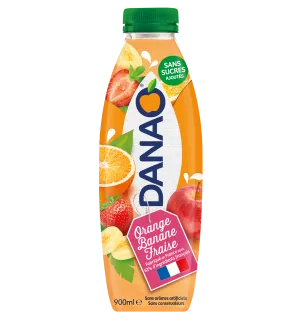 Orange Banane Fraise 900ml - DANAO